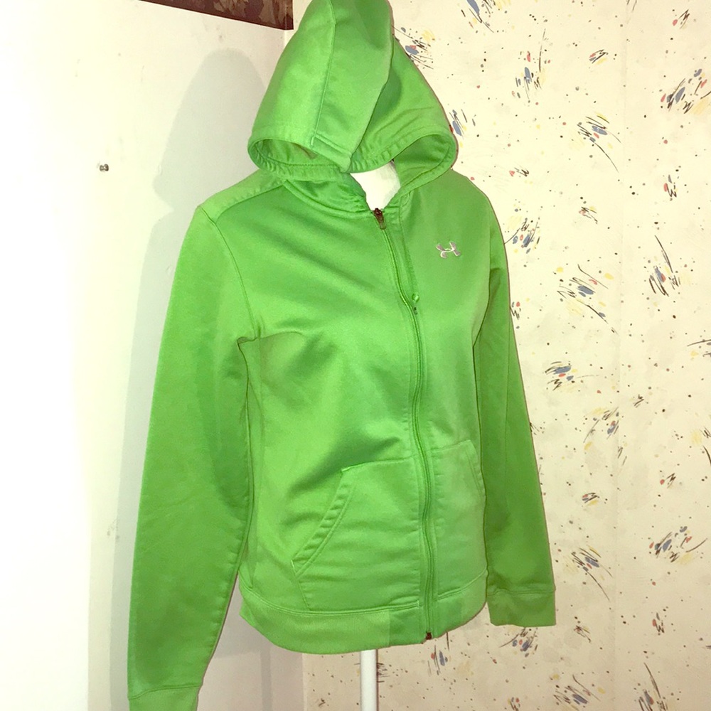 Under Armour zip up hooded sweatshirt